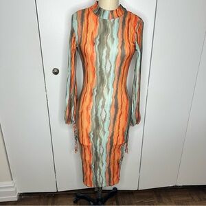 NWT Boohoo Midi Dress